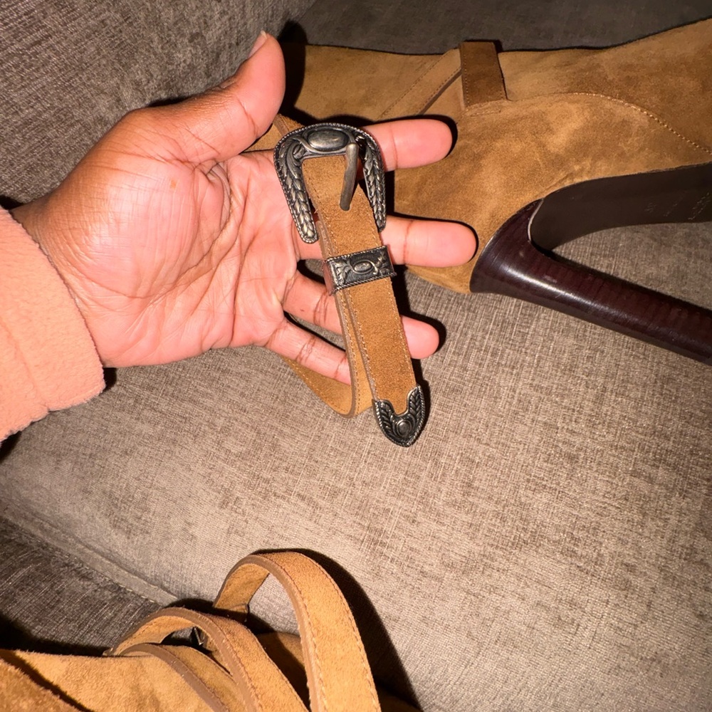 AUTHENTIC SAINT LAURENT YSL Mica Boots โ Rare Designer Statement - Picture 11 of 15